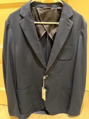 Southern Tide Navy Blazer with Patch Pockets